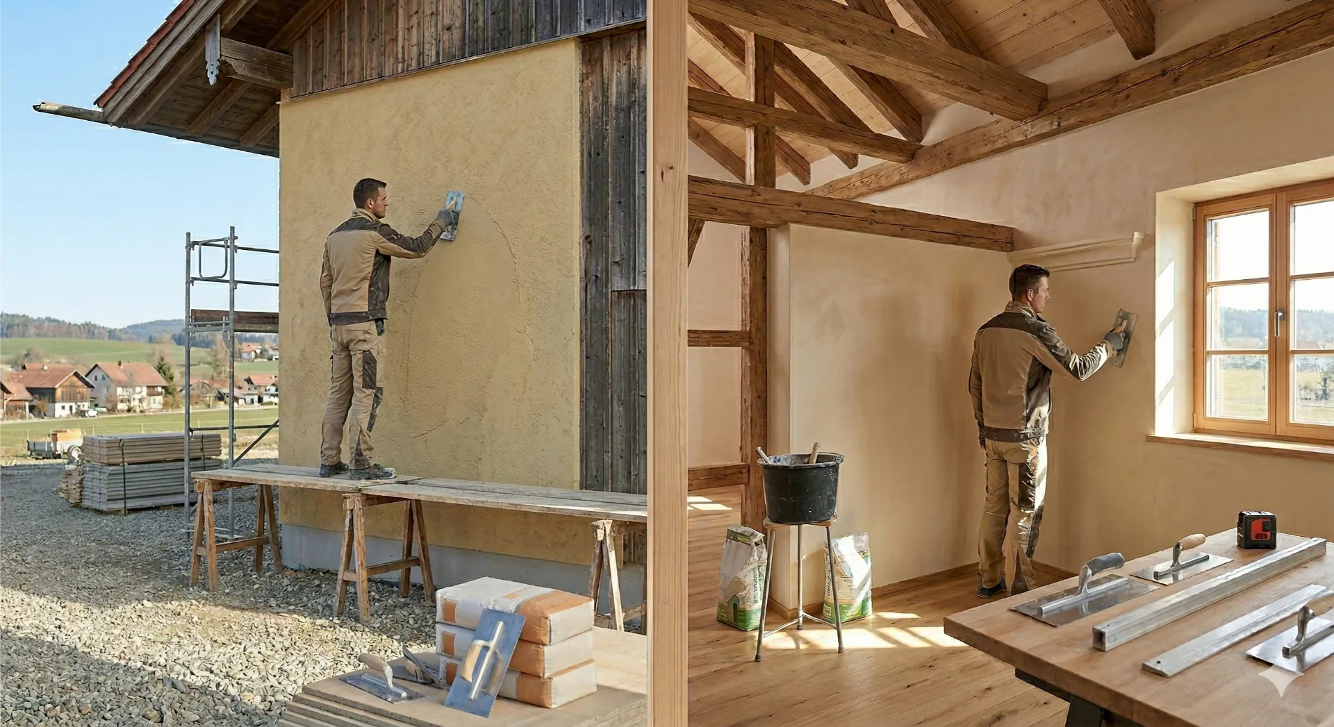 Aussenputz & Putzarbeiten Innen